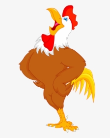 Png Album Farmer - Drawing Rooster, Transparent Png, Free Download