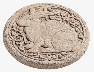 Round Rabbit Stepping Stone - Rabbit Stepping Stone, HD Png Download, Free Download