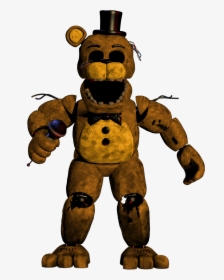 Fnaf Withered Freddy, HD Png Download, Free Download