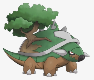 Pokemon Shiny Torterra Is A Fictional Character Of - Torterra Png, Transparent Png, Free Download