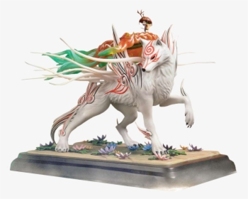 Shiranui 14” Statue By First 4 Figures - Okami Shiranui 14 Statue, HD Png Download, Free Download