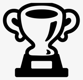 Transparent Trophy Emoji Png - Trophy Emoji Black And White, Png Download, Free Download