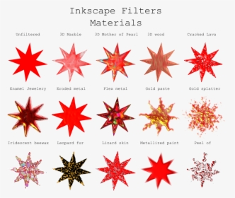 Inkscape Filters Materials - Svg Filters, HD Png Download, Free Download