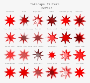 Inkscape Filters Bevels - Inkscape Bevels, HD Png Download, Free Download