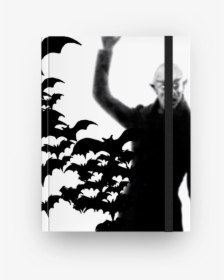 Plan 9 Nosferatu T-shirt , Png Download - Batman, Transparent Png, Free Download