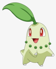 Chikorita - Grass Type Pokemon Leaf, HD Png Download, Free Download