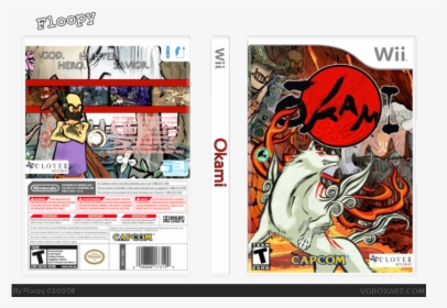 Okami Box Art Cover - Wii, HD Png Download, Free Download