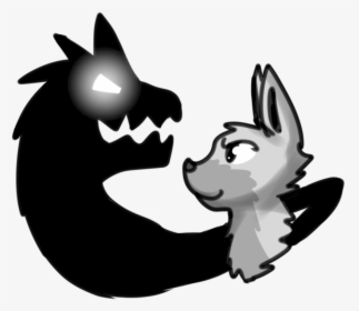 Shadow Of Evil Png - Happy Person With An Evil Shadow, Transparent Png, Free Download