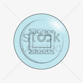 Video Player Icon V矢量图形 - Circle, HD Png Download, Free Download