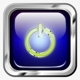 Symbol,circle,technology - Square Purple Shutdown Icons, HD Png Download, Free Download