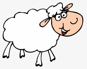 Sheep Cartoon Images - Sheep With No Background, HD Png Download, Free Download