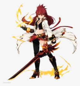 Grand Chase Elesis Elsword, HD Png Download, Free Download