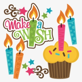 Make A Wish Happy Birthday Png, Transparent Png, Free Download