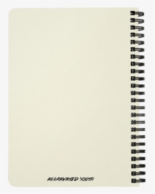 Durag Mlk Spiral Notebook In Yellow - Transparent Coil Binding Png, Png Download, Free Download