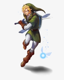 Link Ocarina Of Time - Cartoon, HD Png Download, Free Download