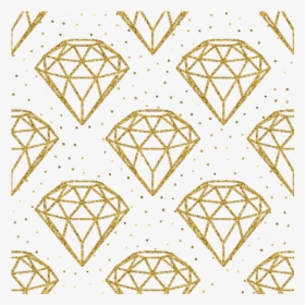 #fondo #diamantes #dorados - Diamond Overlay Png, Transparent Png, Free Download