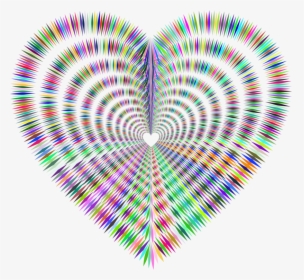Geometry Computer Icons Heart Triangle Optical Illusion - Optical Illusion Image Transparent, HD Png Download, Free Download