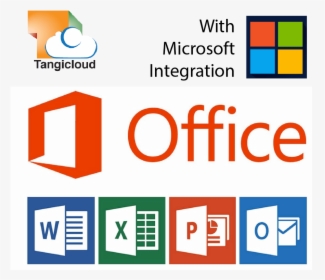 Logos Of Microsoft Office Products - Logo Of Microsoft Office, HD Png Download, Free Download