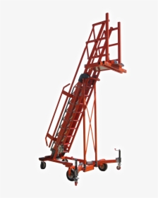 Picture - Fall Protection Portable Stair Platforms, HD Png Download, Free Download