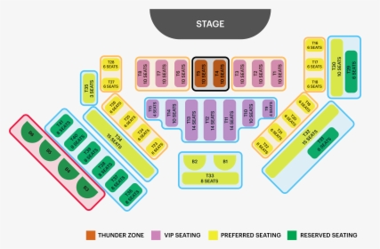 Thunder From Down Under Seating Chart - Thunder Down Under ...