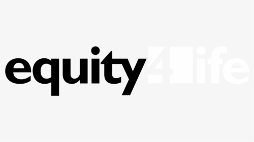 Equity 4 Life Logo Black And White - Graphics, HD Png Download, Free Download