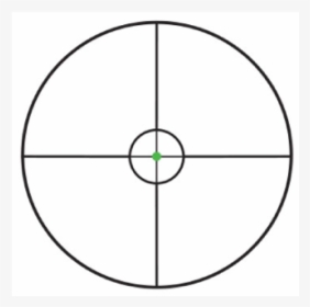 Trijicon Accupoint 1 6x24mm Riflescope - Circle, HD Png Download, Free Download
