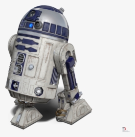 R2 D2 Dirty Royalty-free 3d Model - R2-d2, HD Png Download, Free Download