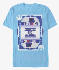 R2 D2 Playing Card Star Wars T Shirt - R2-d2, HD Png Download, Free Download