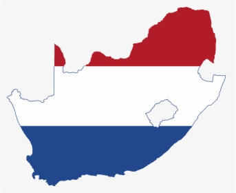 Flag Map Of South Africa - South Africa Country Flag Map, HD Png Download, Free Download