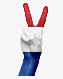 Netherlands Flag Hand, HD Png Download, Free Download