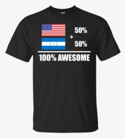 Honduras Half Honduran Half American 100 Honduras Flag - Fake Gucci Shirt, HD Png Download, Free Download