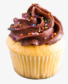 Cupcake Chocolate Icing - Cupcake, HD Png Download, Free Download
