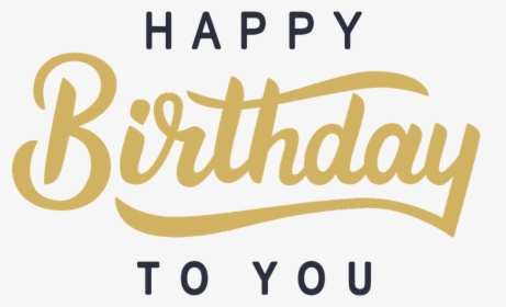 Cle Kc) - Modern Happy Birthday Clip Art (1000x603), - Happy Birthday To You Vector, HD Png Download, Free Download