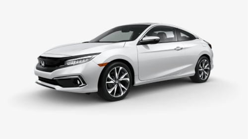 Platinum White Pearl - 2019 Silver 2019 Honda Civic Coupe Sport, HD Png Download, Free Download