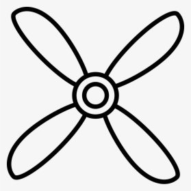 Big Propeller - Flower Icon, HD Png Download, Free Download