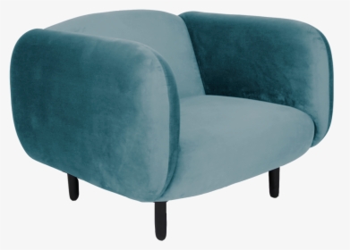 Mora Velvet Armchair - Club Chair, HD Png Download, Free Download
