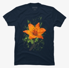 Gogeta Blue Shirt - Orange Lily, HD Png Download, Free Download