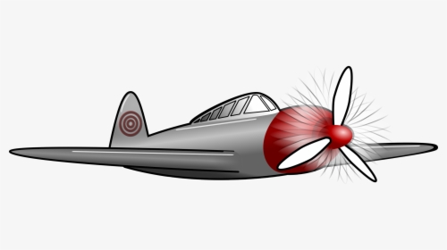 Fish,automotive Design,propeller - Airplane With Propeller Clipart, HD Png Download, Free Download