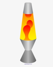 Red And Yellow Lava Lamp - Clipart Lava Lamp Png, Transparent Png, Free Download