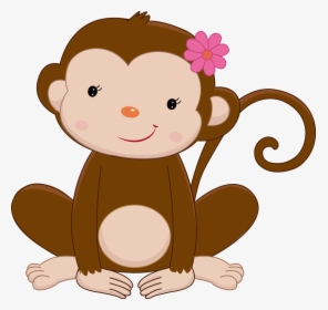 Safari Clipart Rainforest Monkey - Cute Monkey Clipart, HD Png Download, Free Download