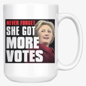 She Got More Votes 15oz Coffee Mug"  Class= - Beer Stein, HD Png Download, Free Download