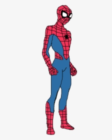 New Marvel"s Spider-man Vector By Alvaxerox - Cartoon Marvel Draw Spiderman, HD Png Download, Free Download