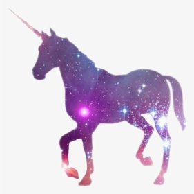 Galaxy Unicorn Tumblr - Unicorn Transparent Background, HD Png Download, Free Download