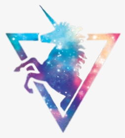 #unicorn #magic #edit #tumblr - Galaxy Unicorn, HD Png Download, Free Download