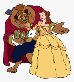 Clipart Disney Beauty And The Beast Christmas, HD Png Download, Free Download