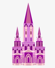 Fairytale Castle 3 Clip Arts - Fairytale Castle Purple, HD Png Download, Free Download