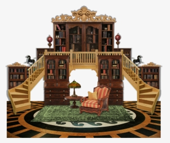 Fantasy Library Png, Transparent Png, Free Download