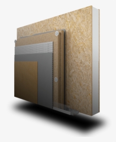 Structural Insulated Panels Wood Fibre System Image - Plywood, HD Png Download, Free Download