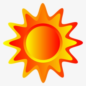 Yellow And Orange Sun, HD Png Download, Free Download