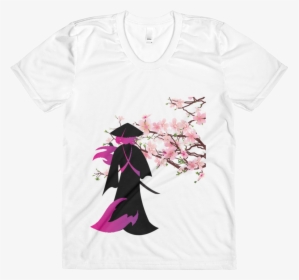 Women"s Short Sleeves T-shirt - Cherry Blossom, HD Png Download, Free Download